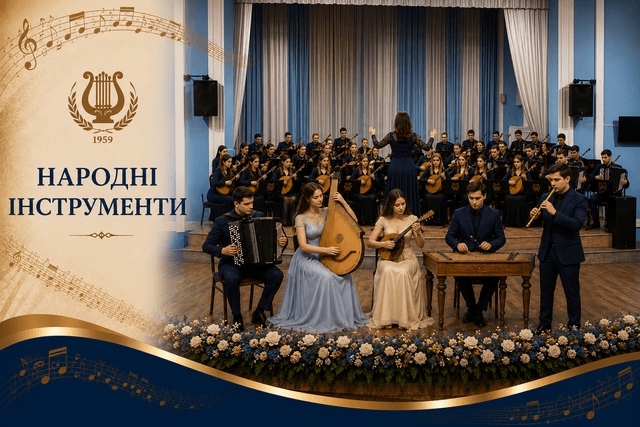 Музичне мистецтво - Профілізація "Народні інструменти"